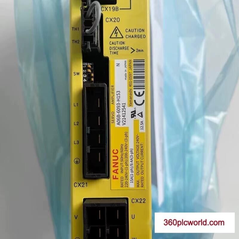 1 PC PARA FANUC A06B-6093-H153 usado