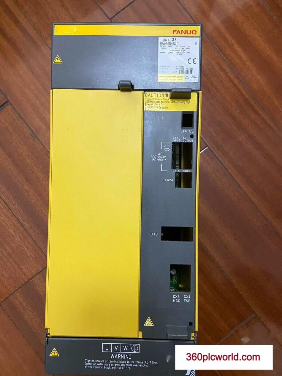 1 peça para FANUC A06B-6110-H037 usado 