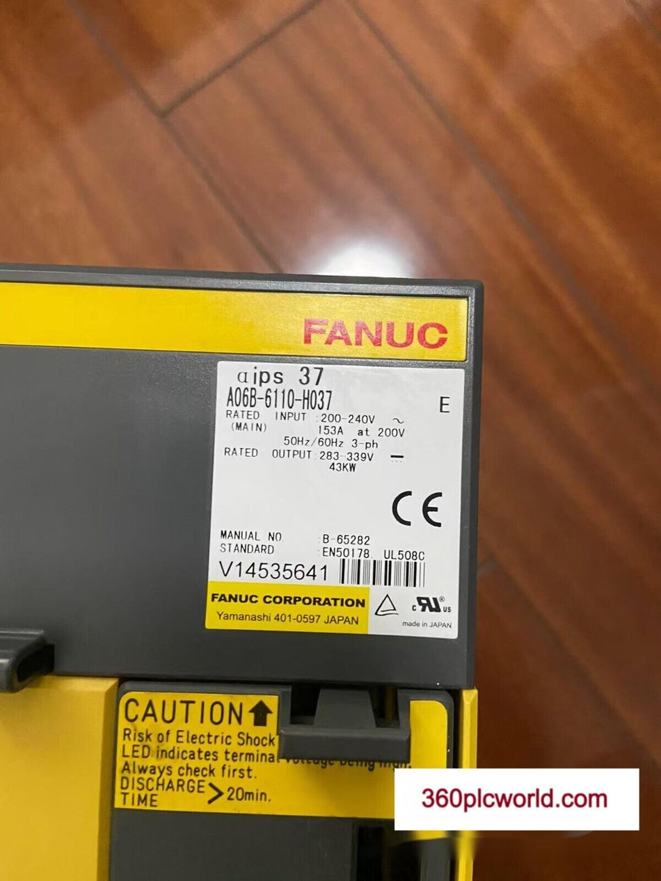 1 peça para FANUC A06B-6110-H037 usado 
