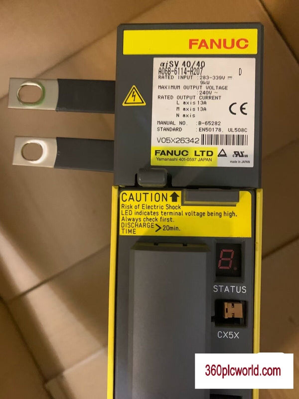 1PC FOR FANUC A06B-6114-H207 used