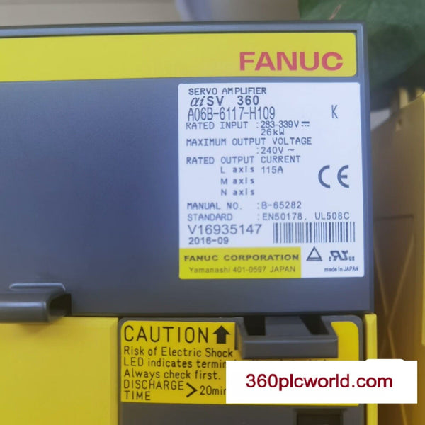1PC FOR FANUC A06B-6117-H109 used