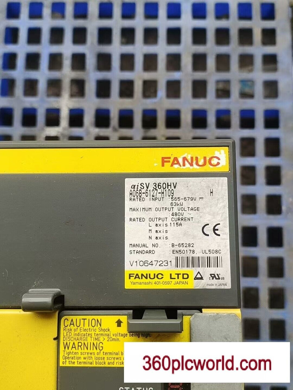 1PC FOR FANUC A06B-6127-H109 used