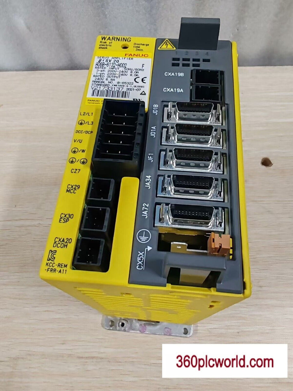 1 PC PARA FANUC A06B-6132-H002 usado 