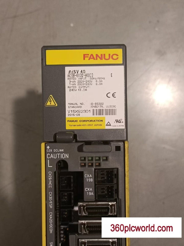 1PC FOR FANUC A06B-6132-H003 used