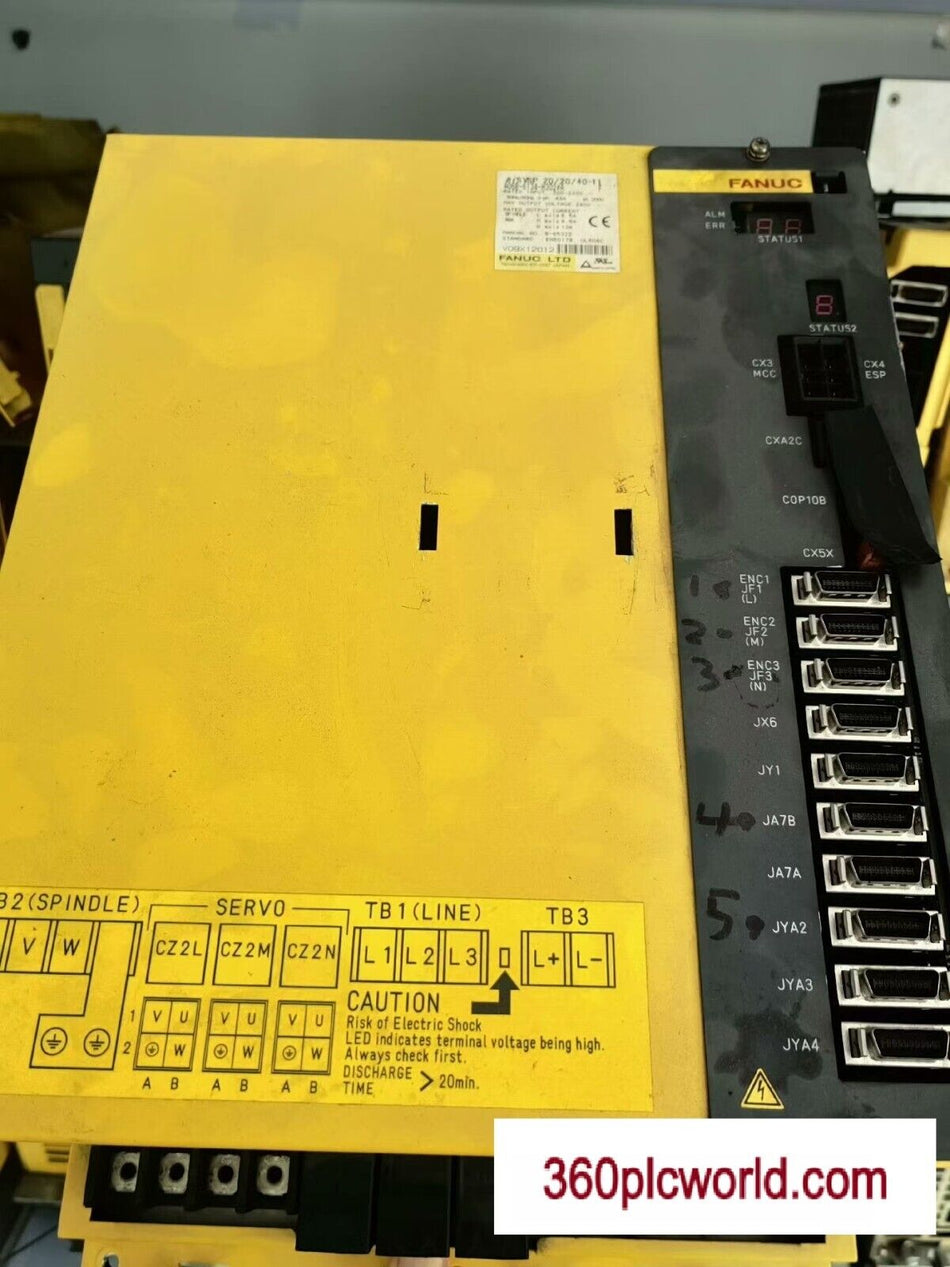 1 peça para FANUC A06B-6134-H302#A usado