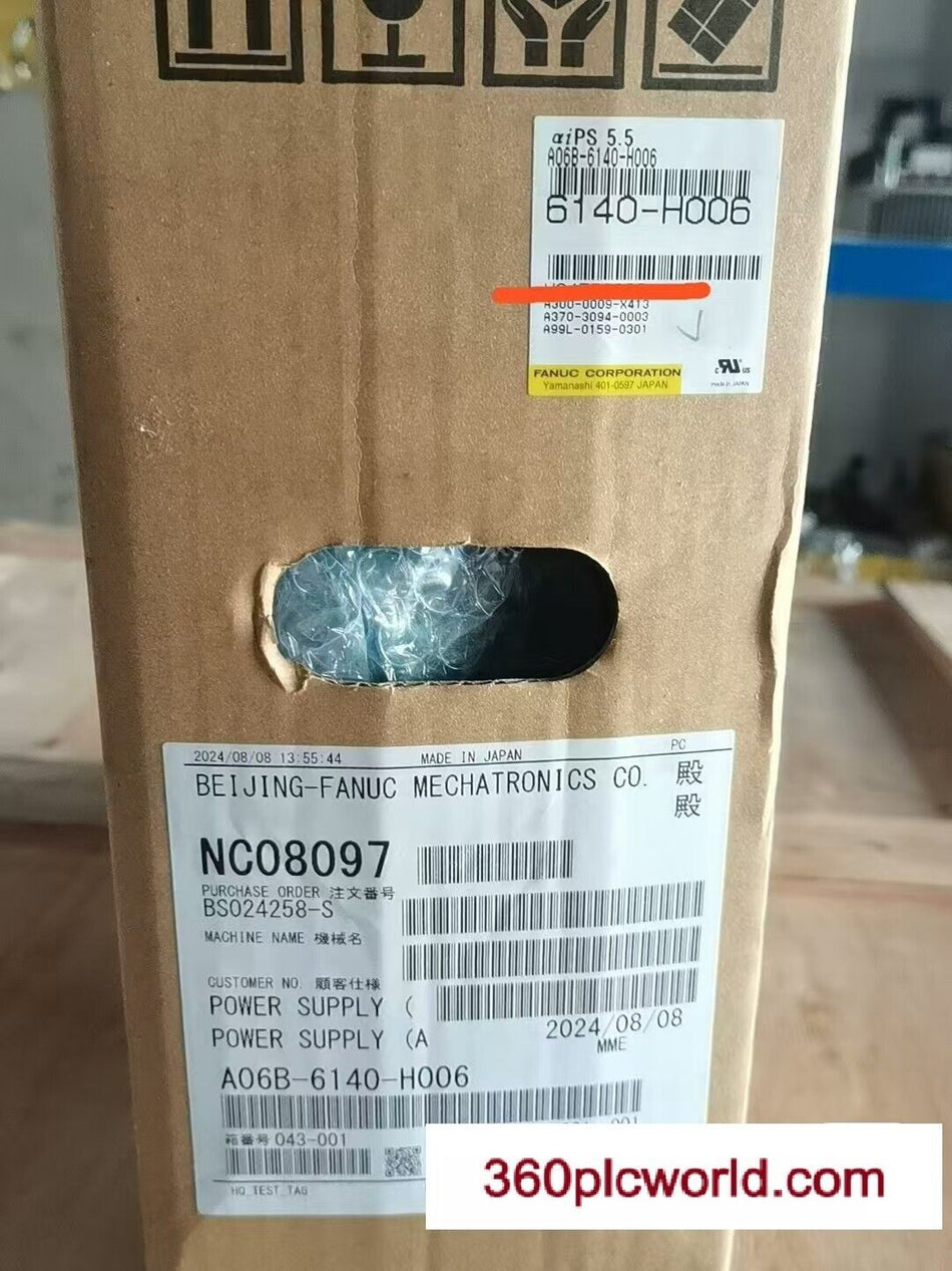 1 PC PARA FANUC A06B-6140-H006 novo