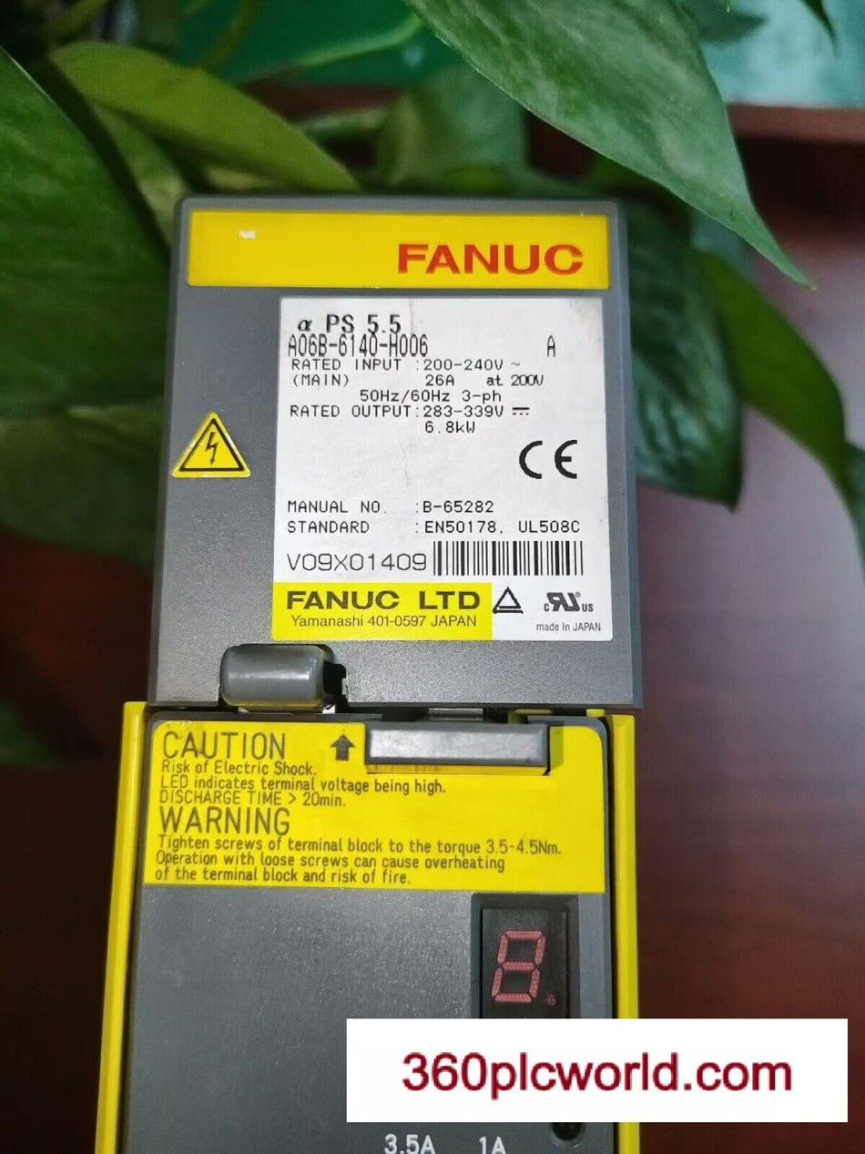 1 PC PARA FANUC A06B-6140-H006 usado 
