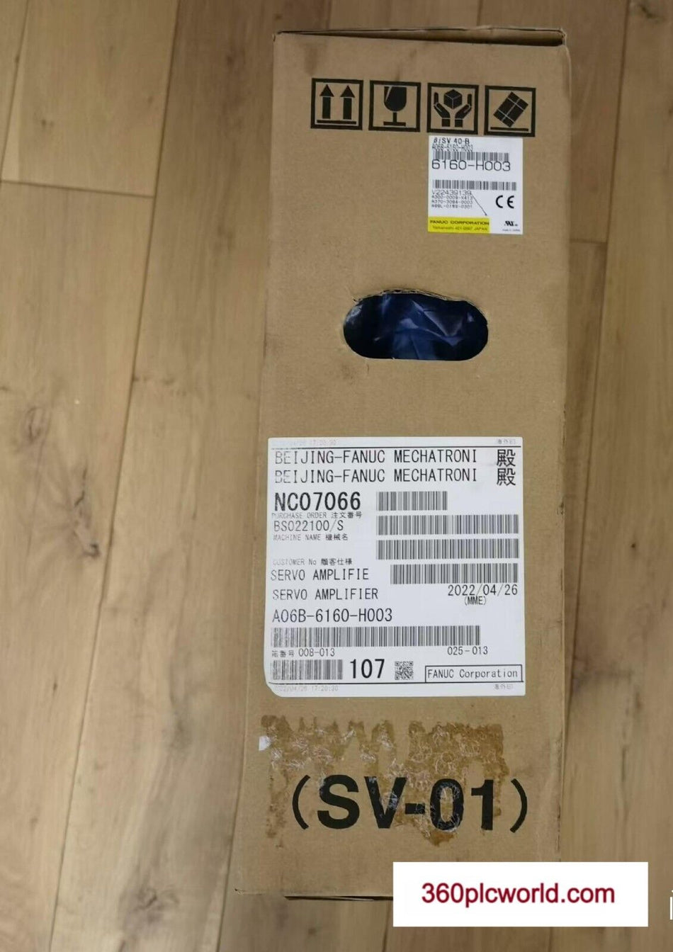 1 PC PARA FANUC A06B-6160-H003 novo 