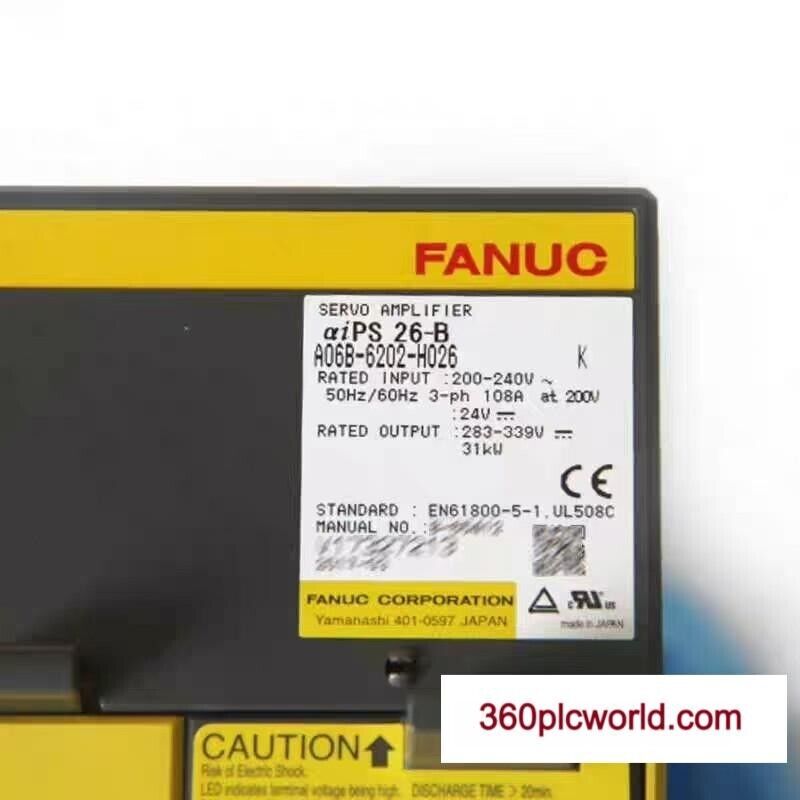 1 PC PARA FANUC A06B-6202-H026 novo
