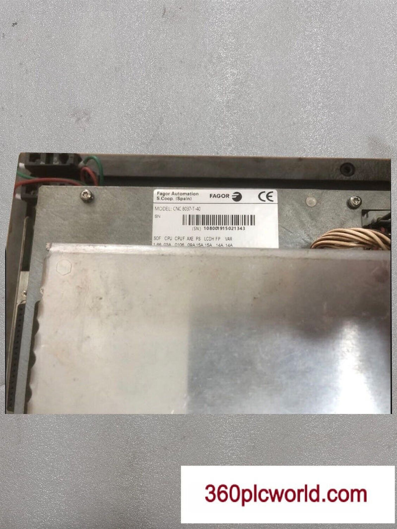 1PC FOR FAGOR CNC 8037-T-40 used