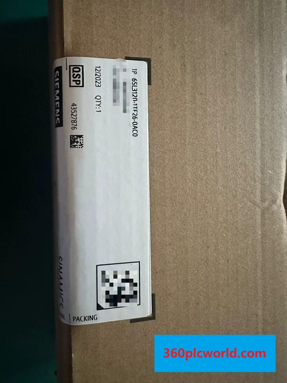 1PC PARA SIEMENS 6SL3120-1TE26-0AC0 novo 6SL31201TE260AC0
