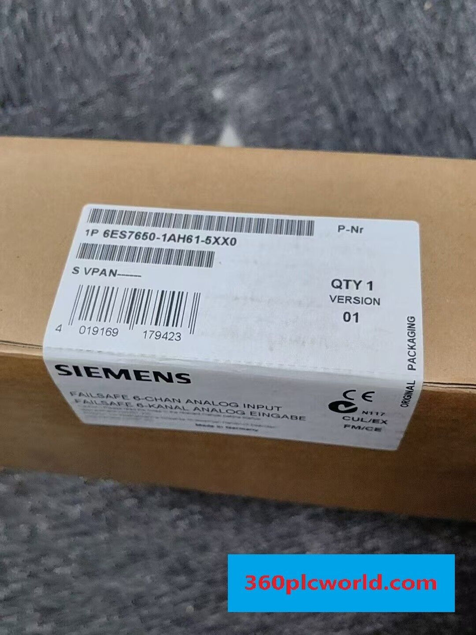 1 PC PARA Siemens 6ES7650-1AH61-5XX0 novo 6ES76501AH615XX0 