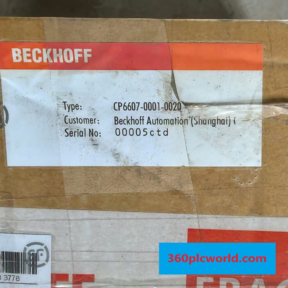 1 PC PARA BECKHOFF CP6607-0001-0020 Novo 