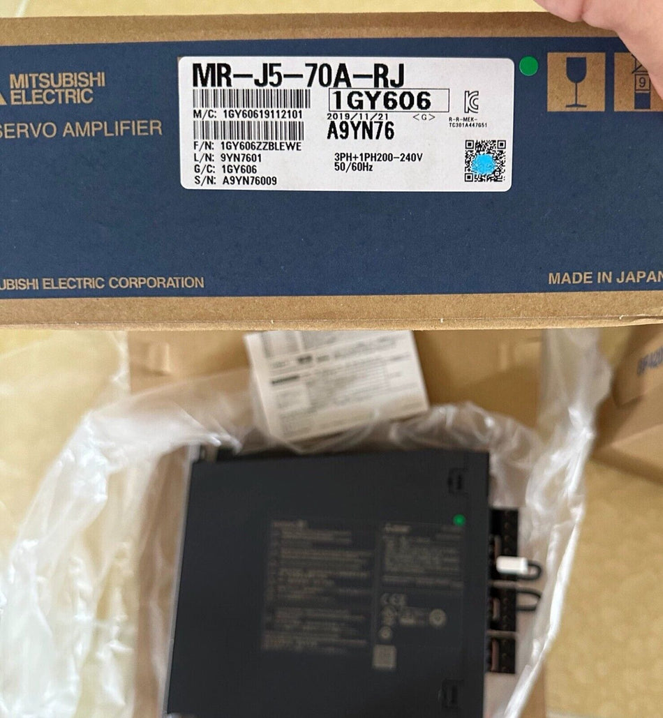 1 peça para Mitsubishi MR-J5-70A-RJ novo 