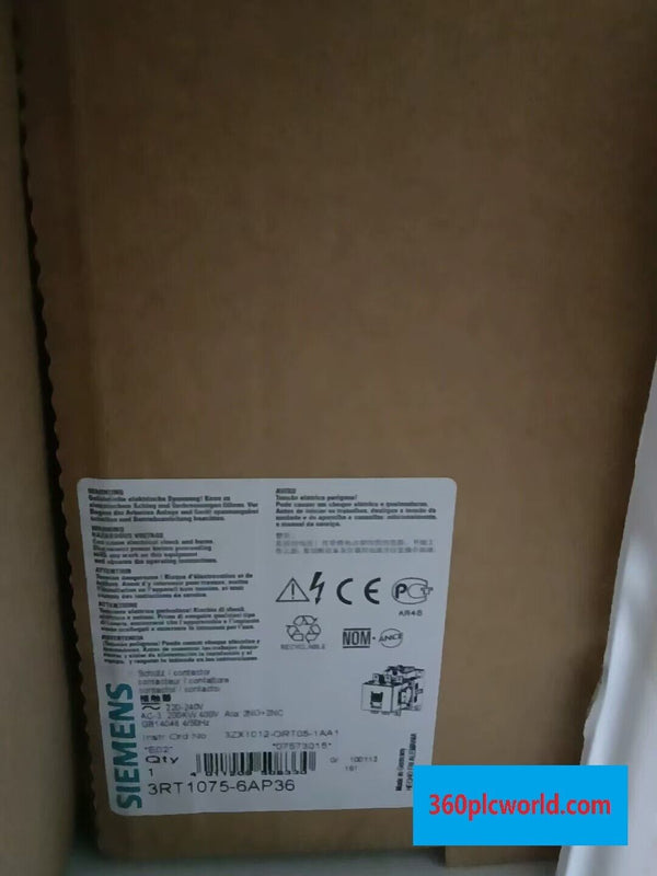 1PC FOR SIEMENS 3RT1075-6AP36 New