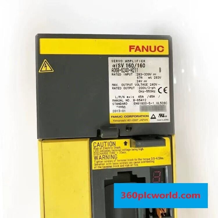 1 peça para FANUC A06B-6240-H211 usado