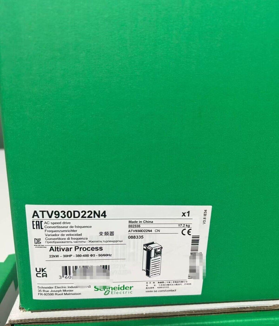 1PC FOR Schneider ATV930D22N4 New
