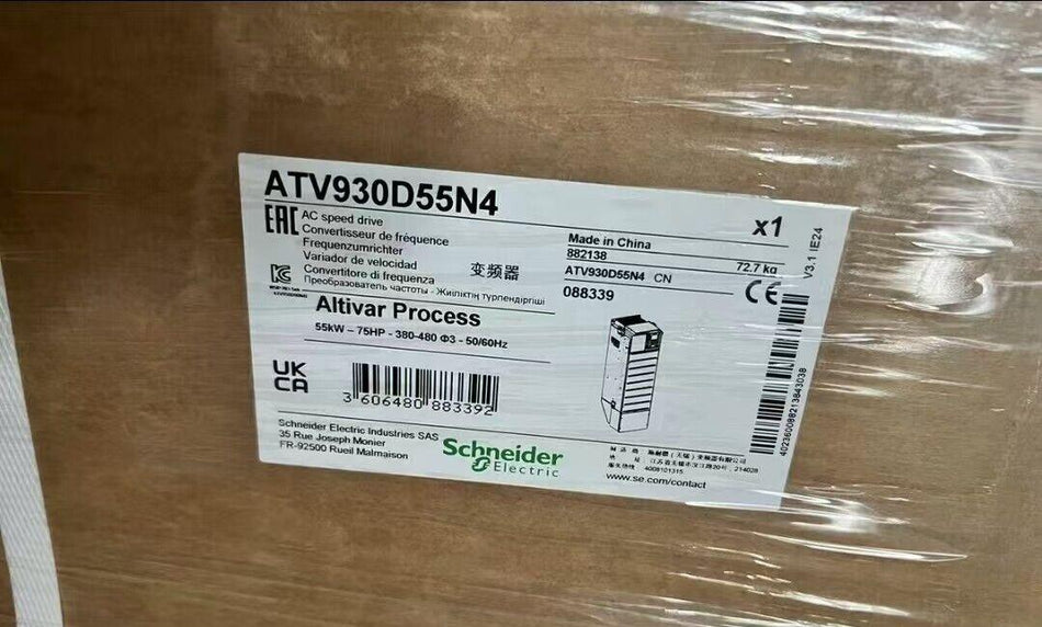 1 peça para Schneider ATV930D55N4 novo 