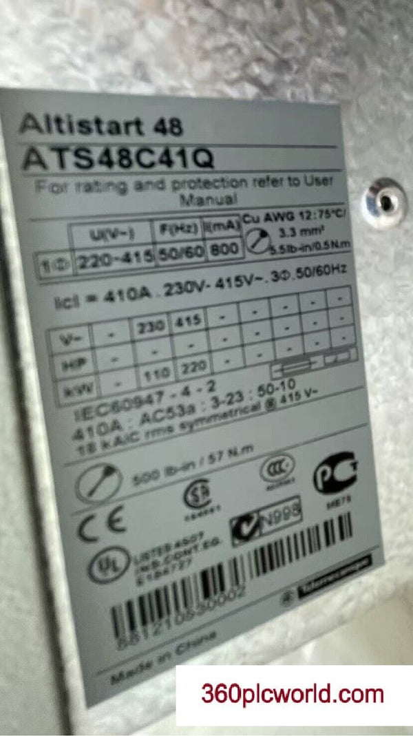 1PC FOR SCHNEIDER ATS48C41Q NEW