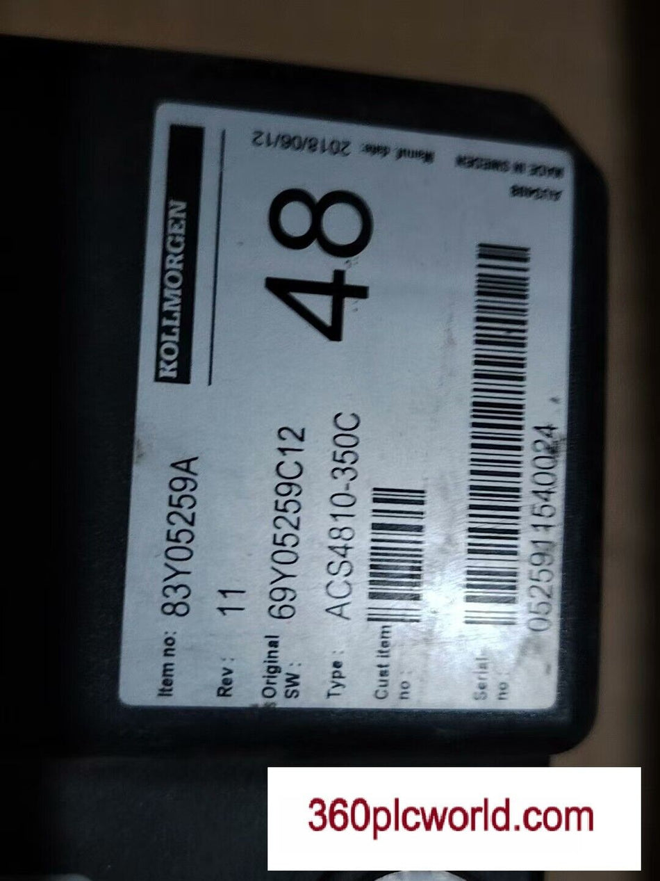 1PC FOR KOLLMORGEN ACS4810-350C USED