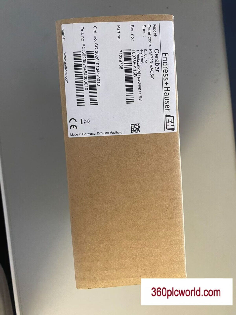 1 PC PARA E+H PMP23-EAQ5/0 NOVO