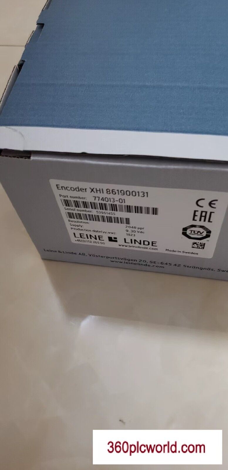 1 PC PARA LEINE&LINDE XHI861900131 NOVO