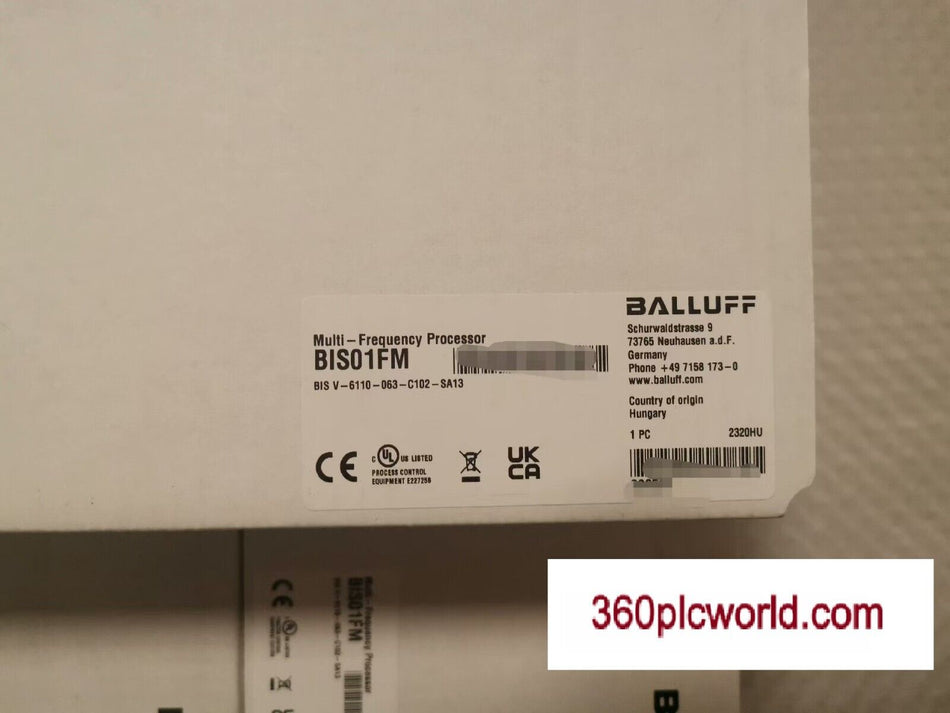 1 PC PARA BALLUFF BISV-6110-063-C102-SA13 NOVO 