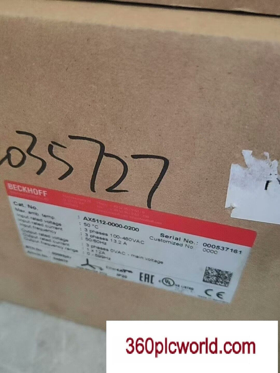 1 peça para Beckhoff AX5112-0000-0200 novo 