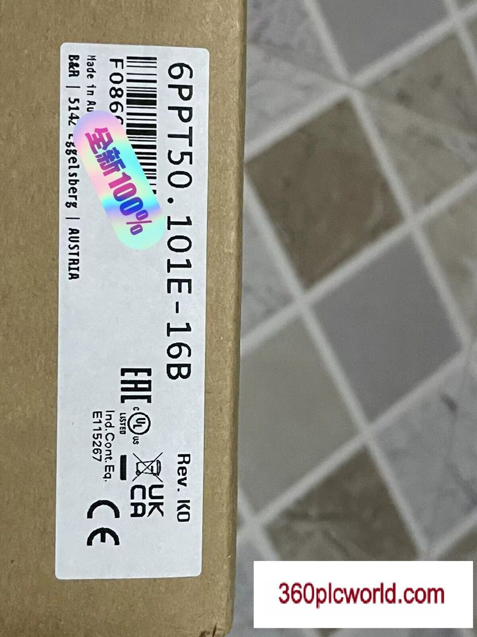 1 PC PARA BECKHOFF 6PPT50.101E-16B NOVO 