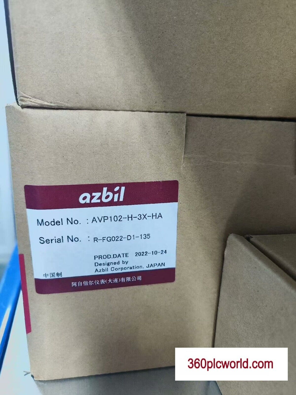 1 PC PARA AZBIL AVP102-H-3X-HA NOVO 