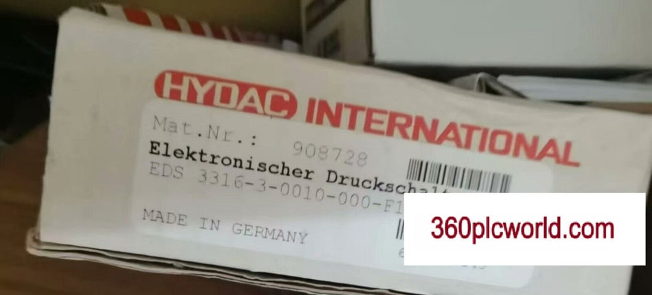 1 PC PARA HYDAC EDS 3316-3-0010-000-F1 NOVO