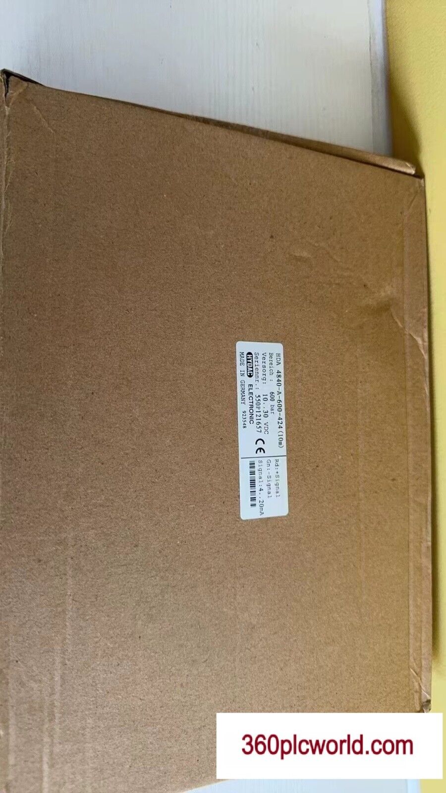 1 PC PARA HYDAC HDA 4840-A-600-424 NOVO