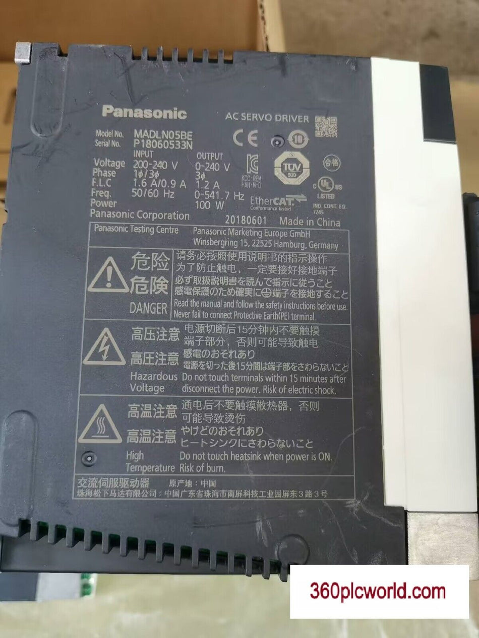 1 PC PARA Panasonic MADLN05BE Novo 