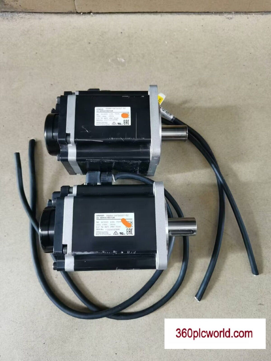 1 peça para Omron R88M-1M75030T-S2 usado 