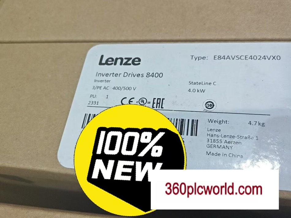 1 PC PARA LENZE E84AVSCE4024VX0 NOVO 