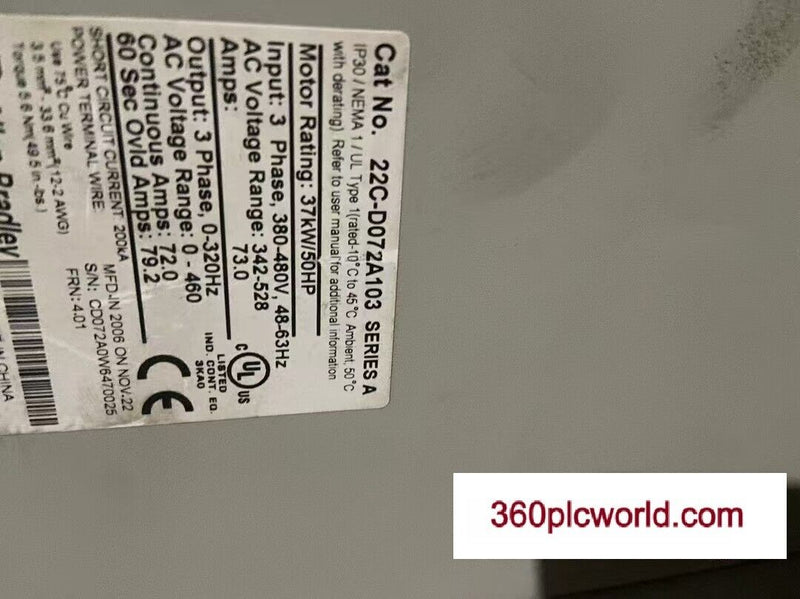 1PC FOR AB 22C-D072A103 USED