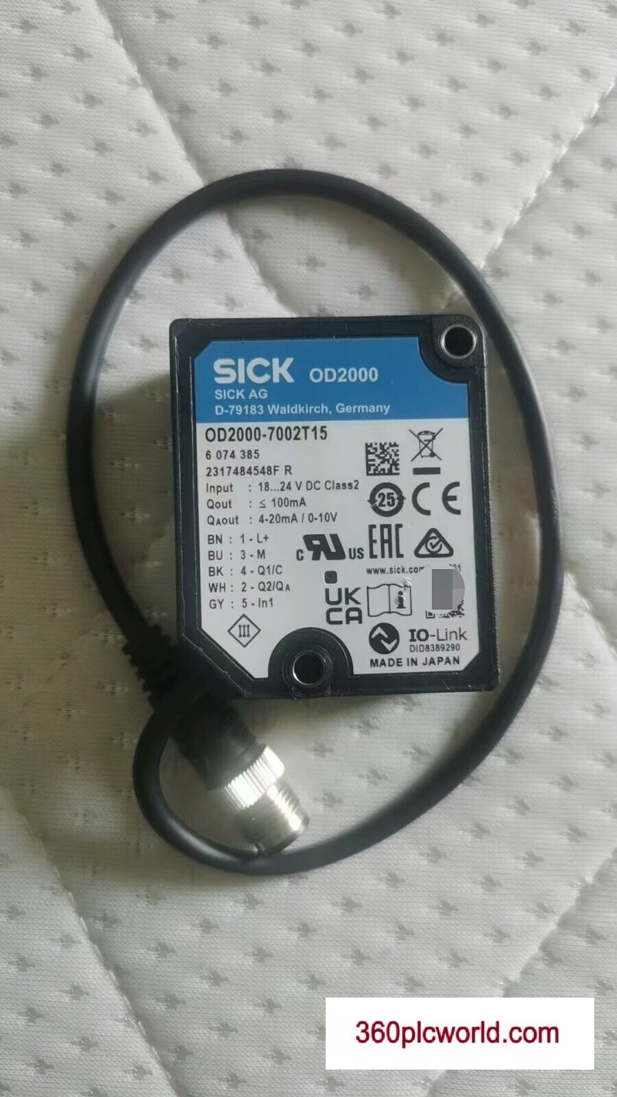 1PC FOR SICK OD2000-7002T15 USED