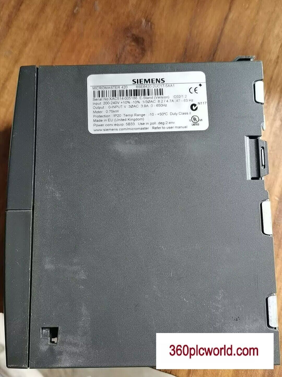 1PC FOR SIEMENS 6SE6420-2UC17-5AA1 Used