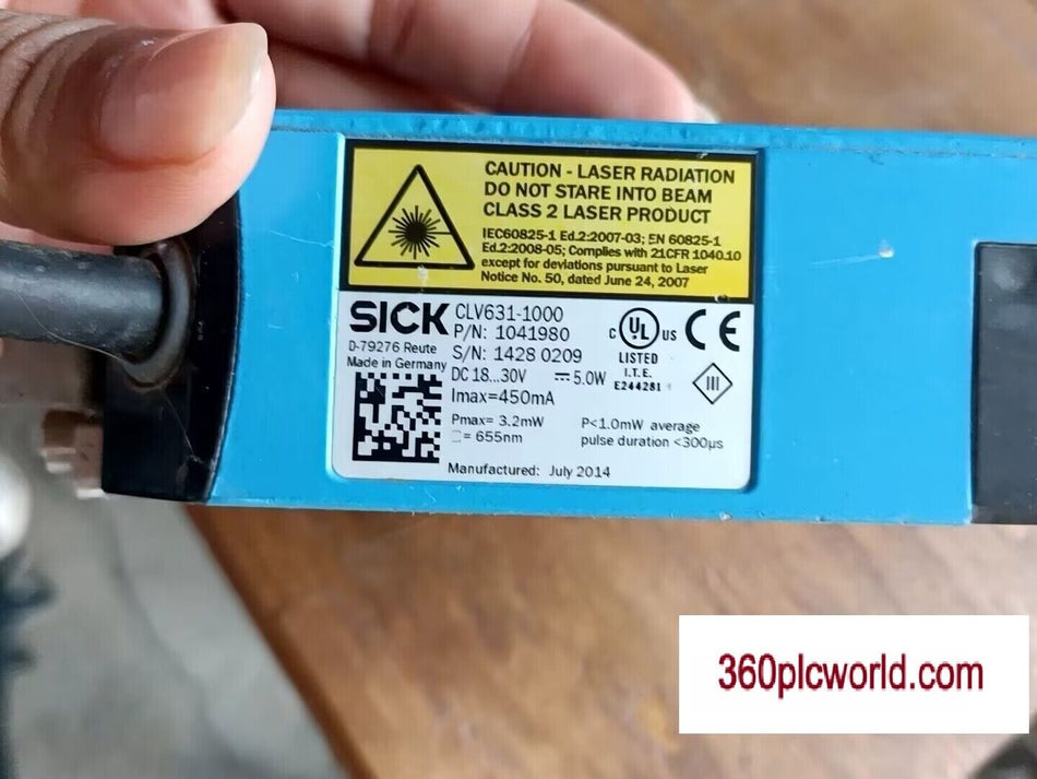 1PC FOR Sick CLV631-1000 Used