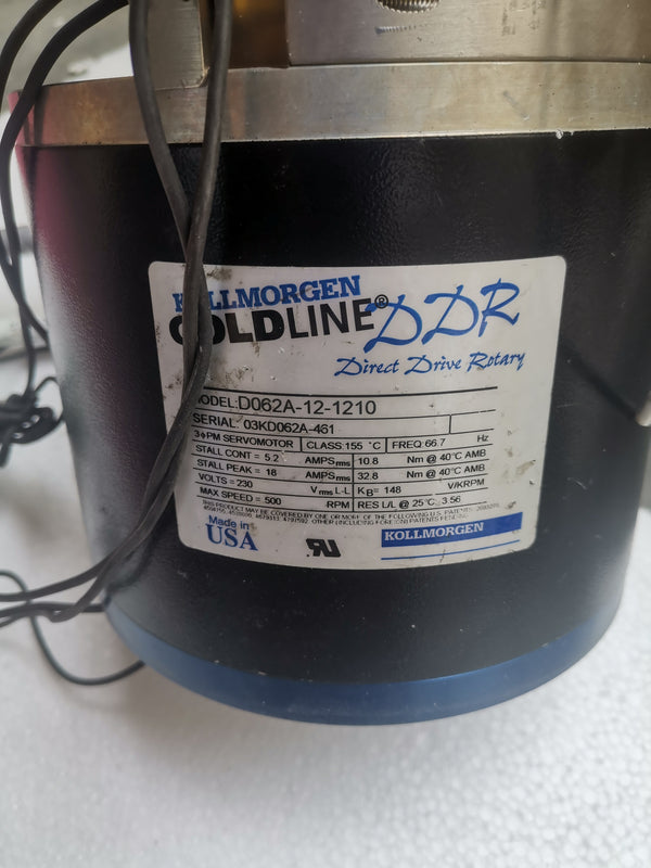 1PCS Used kollmorgen goldline D062A-12-1210 D062A121210 Tested in Good Condition