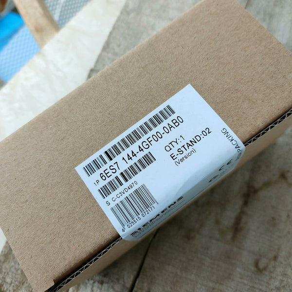 SIEMENS 6ES7144-4GF00-0AB0 ELECTRONIC MODULE E-STAND 02 SEALED (55716 - NEW)