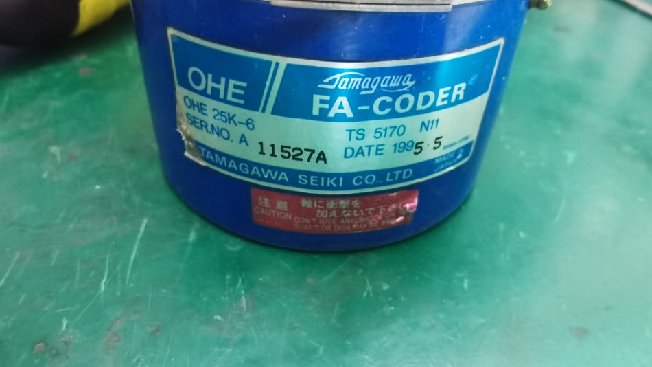 1PC FOR tamagawa OHE25K-6 USED mx4