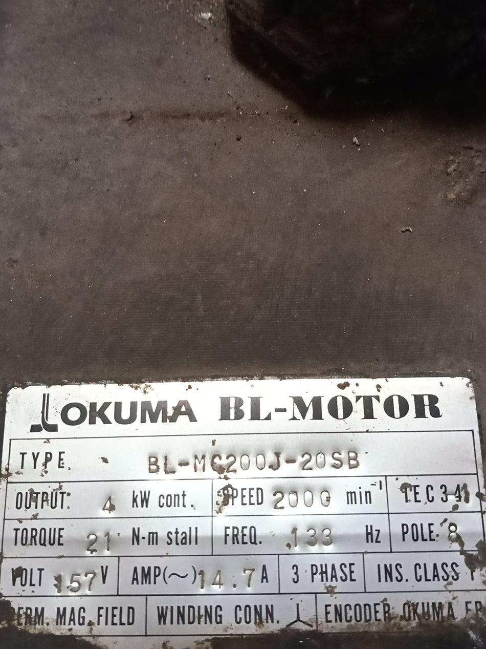 1 件适用于 OKUMA BL-MC200J-20SB 二手 mx4