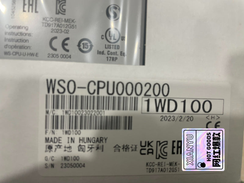 1pc Used Mitsubishi Module WS0-CPU000200 WSO-CPU000200 Free Shipping