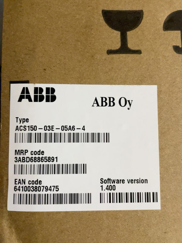 fast-ship-stock ABB Inverter ACS150-03E-05A6-4 NEW