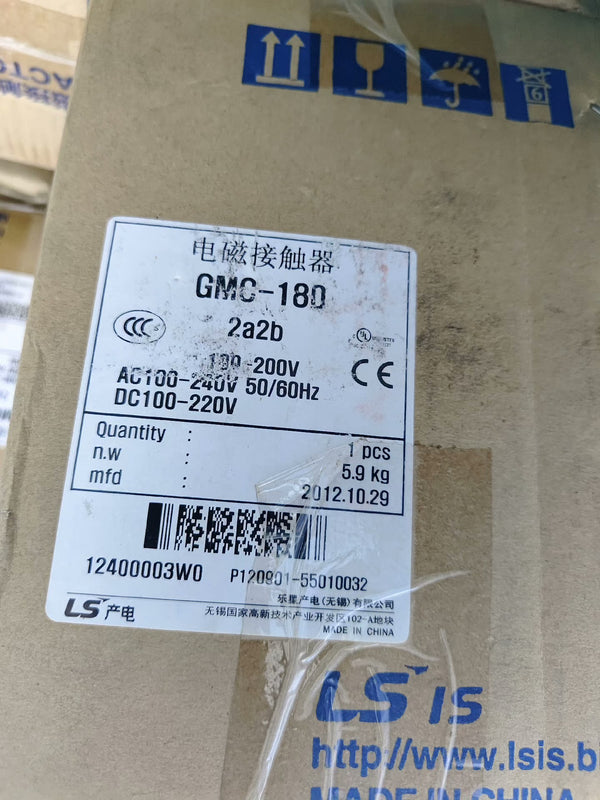 one New LG (LS) electromagnetic AC contactor GMC-180 Fast Shipping