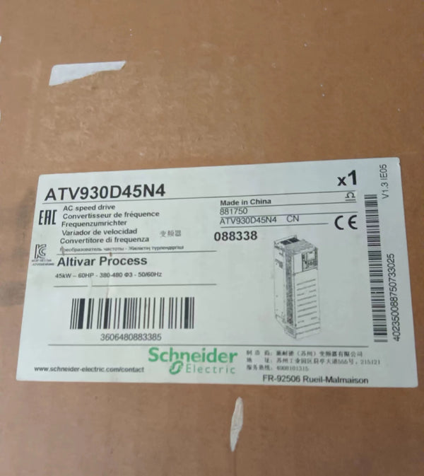1PC for Schneider NEW ATV930D45N4 A08