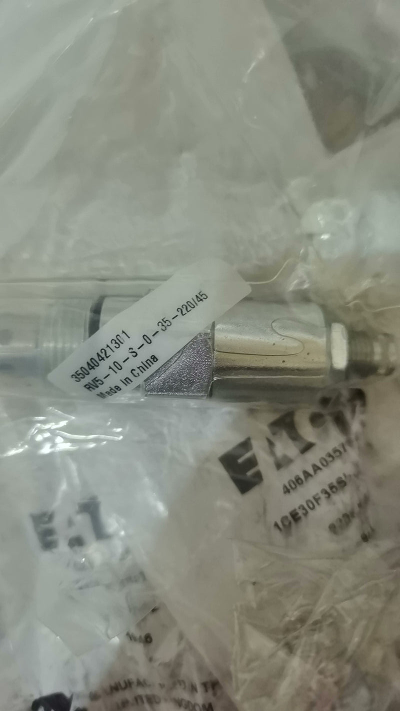 New Eaton Vickers RV5-10-S-0-35 Rief Cartridge Valve Fast Delicvery