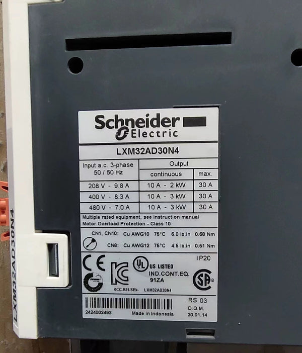 1pc for  SCHNEIDER LXM32AD30N4 Used  A08