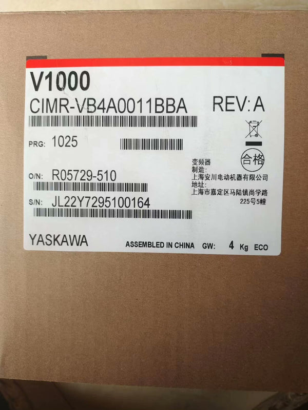 One New Yaskawa CIMR-VB4A0011BBA 3.7KW Inverter In Box Expedited Shipping
